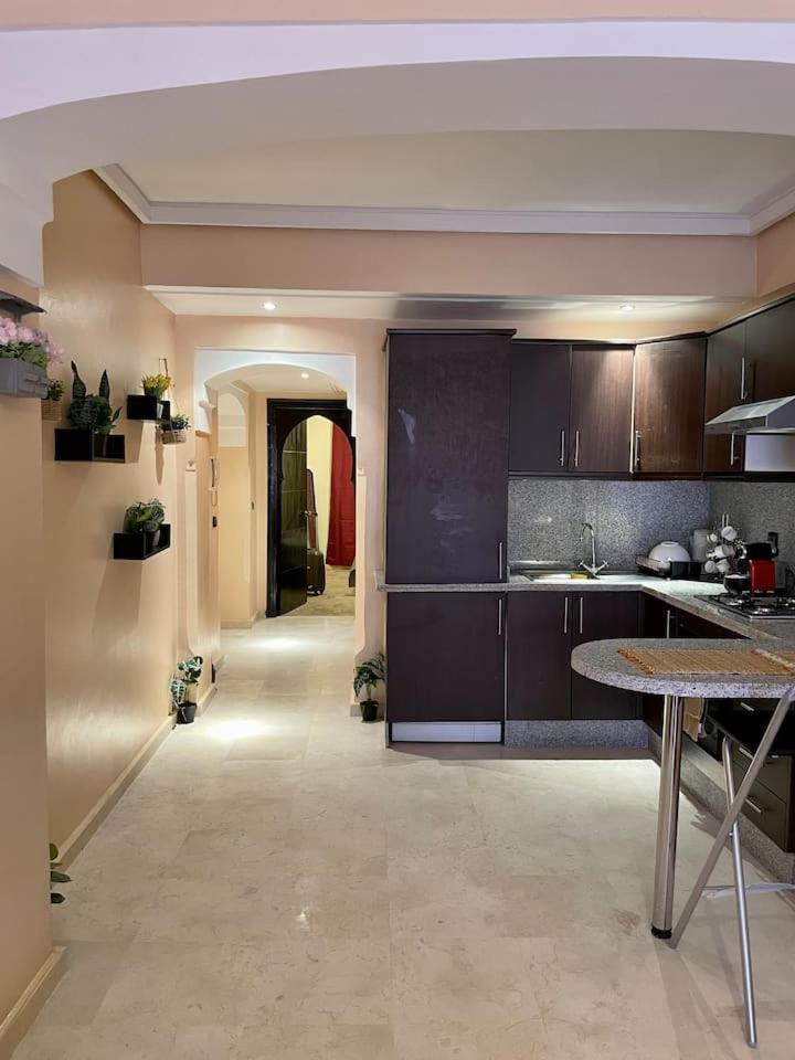 Perle En Plein Gueliz Lägenhet Marrakesh Exteriör bild